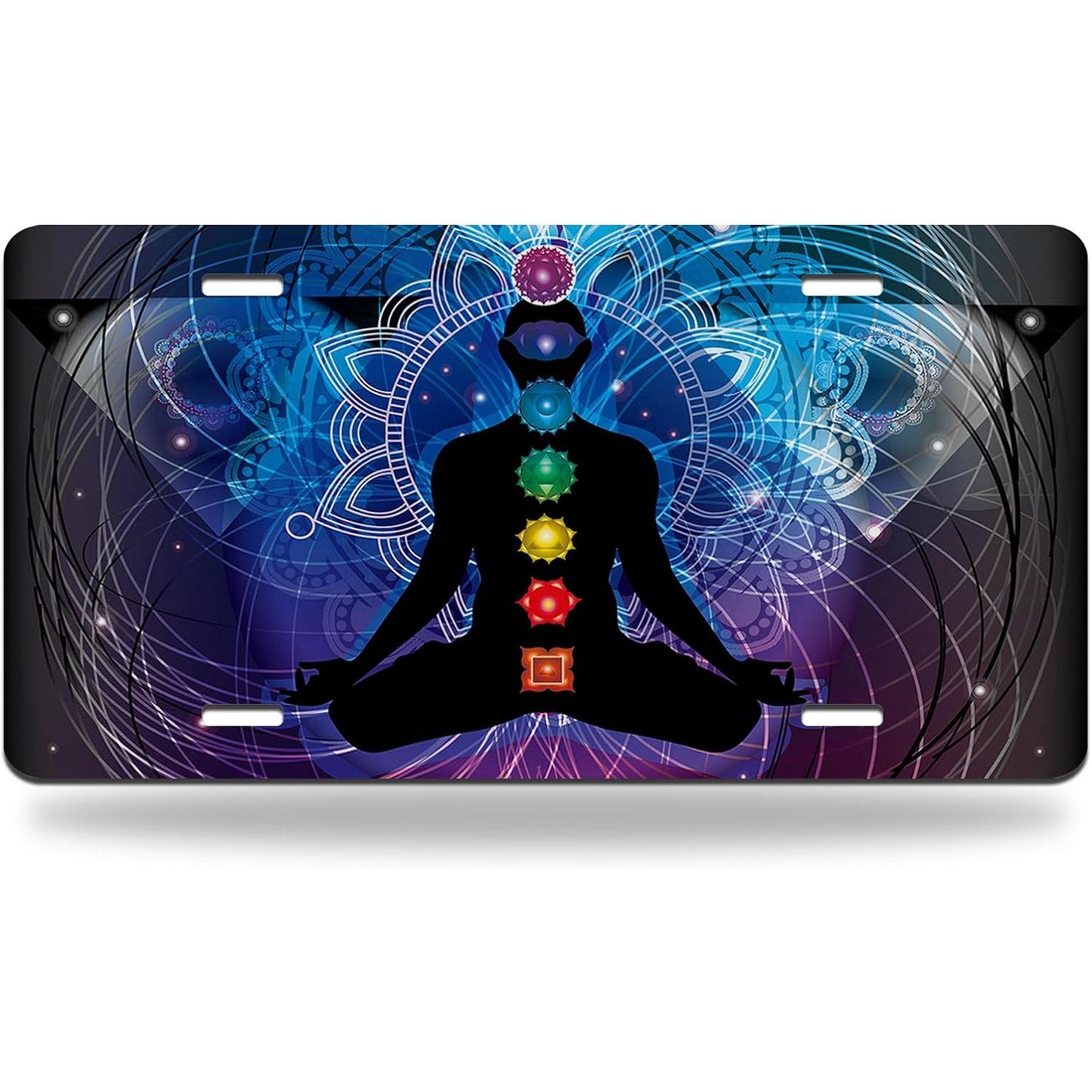 Chakra Healing License Plate