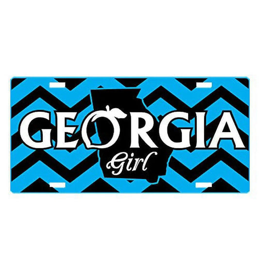 "Georgia Girl" Vanity Plate