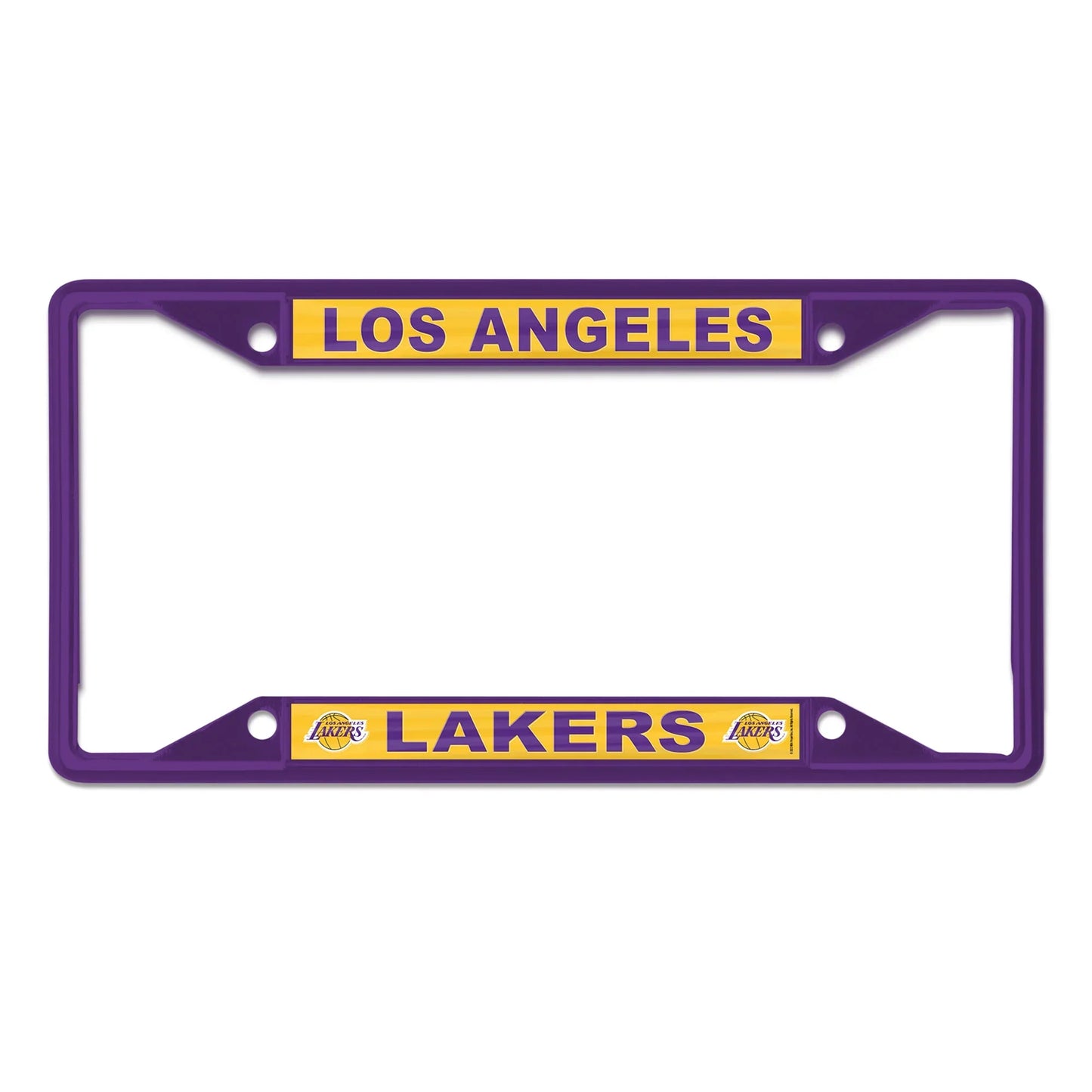 Los Angeles Lakers Chrome License Plate Frame